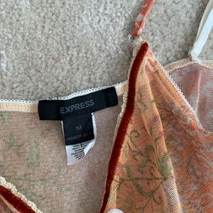 Express medium sheer shirt